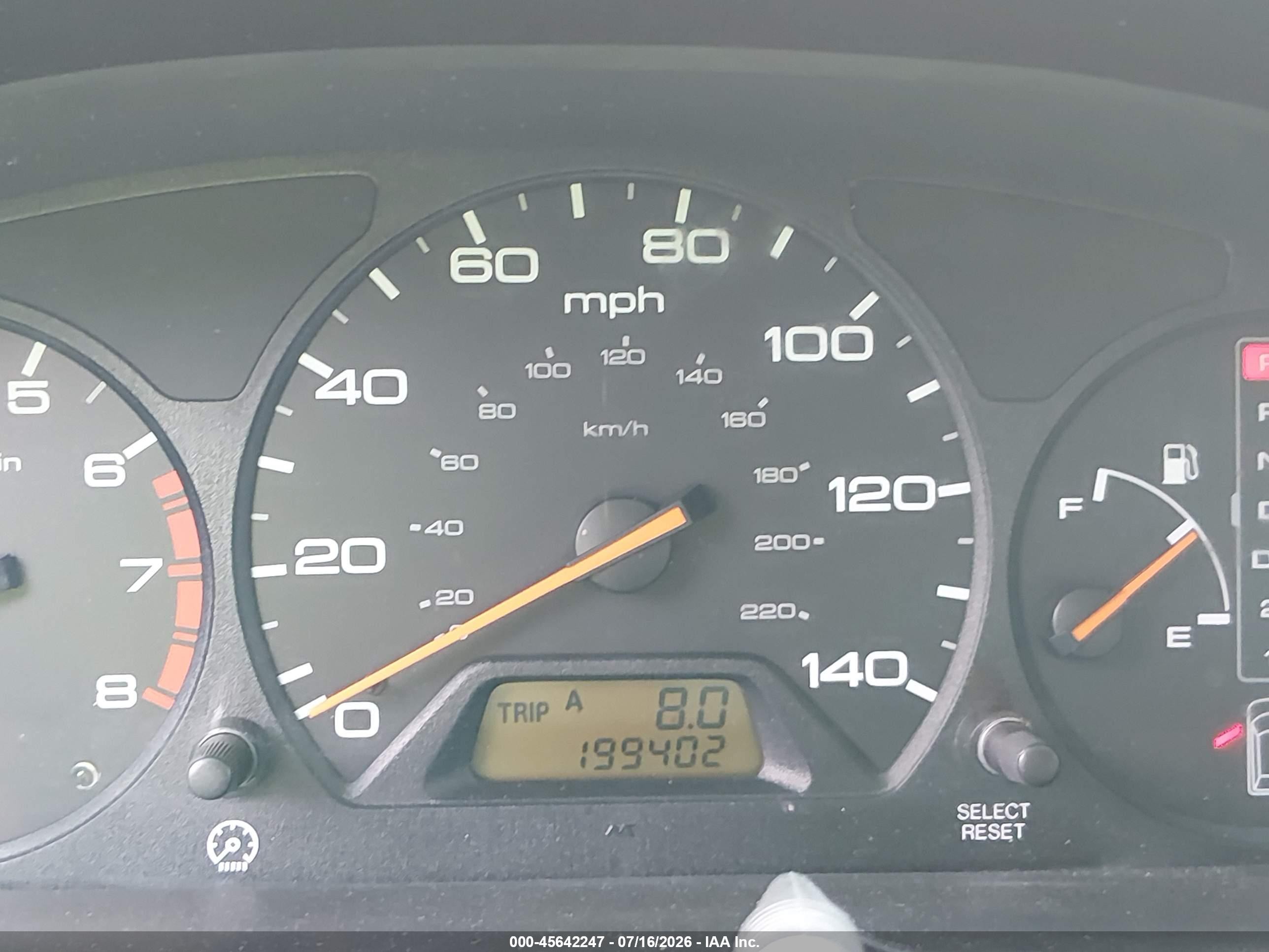 2004 Honda Odyssey Ex Brown vin: 5FNRL18694B049606
