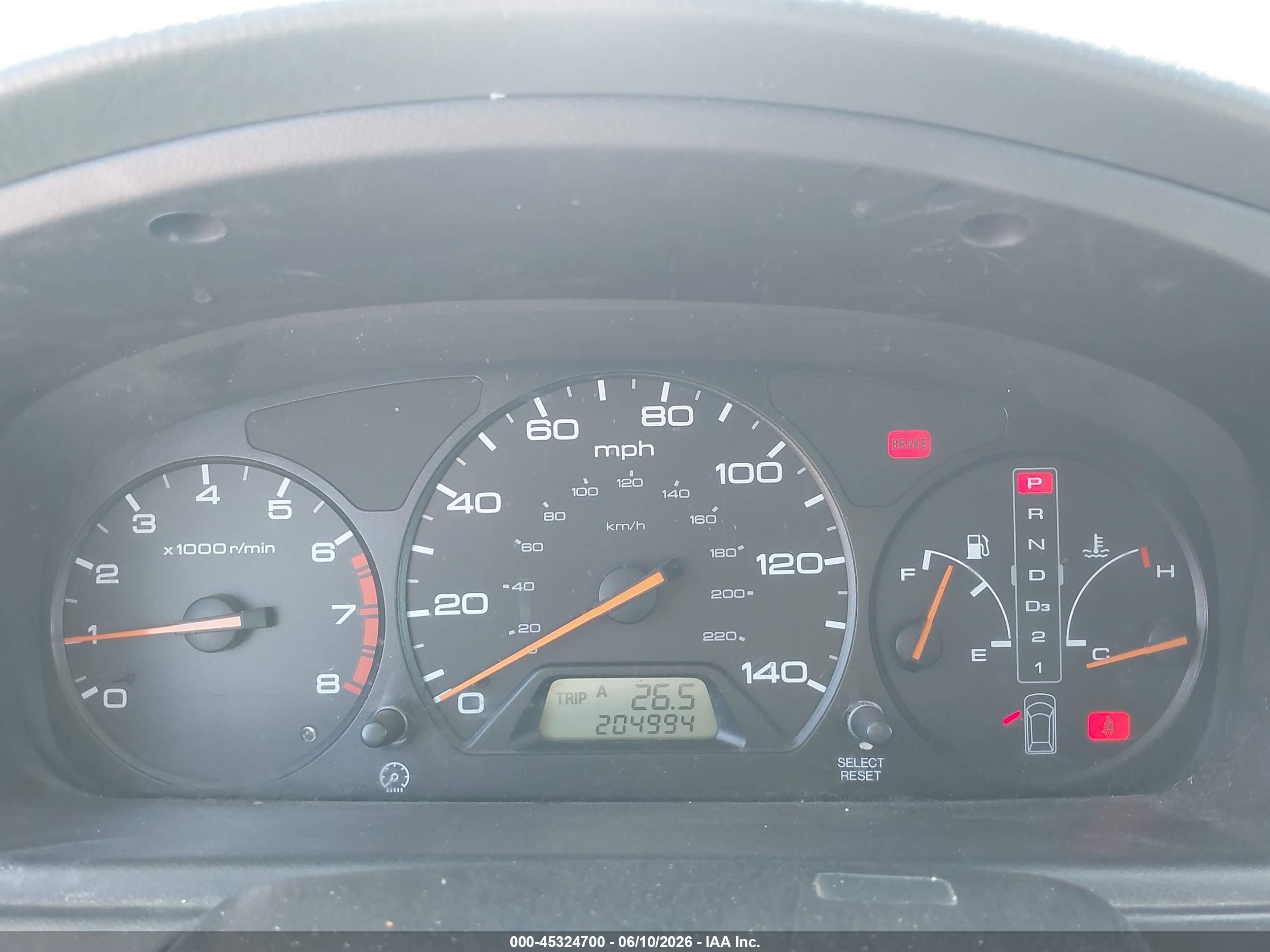 2004 Honda Odyssey Ex Light Blue vin: 5FNRL18694B069676