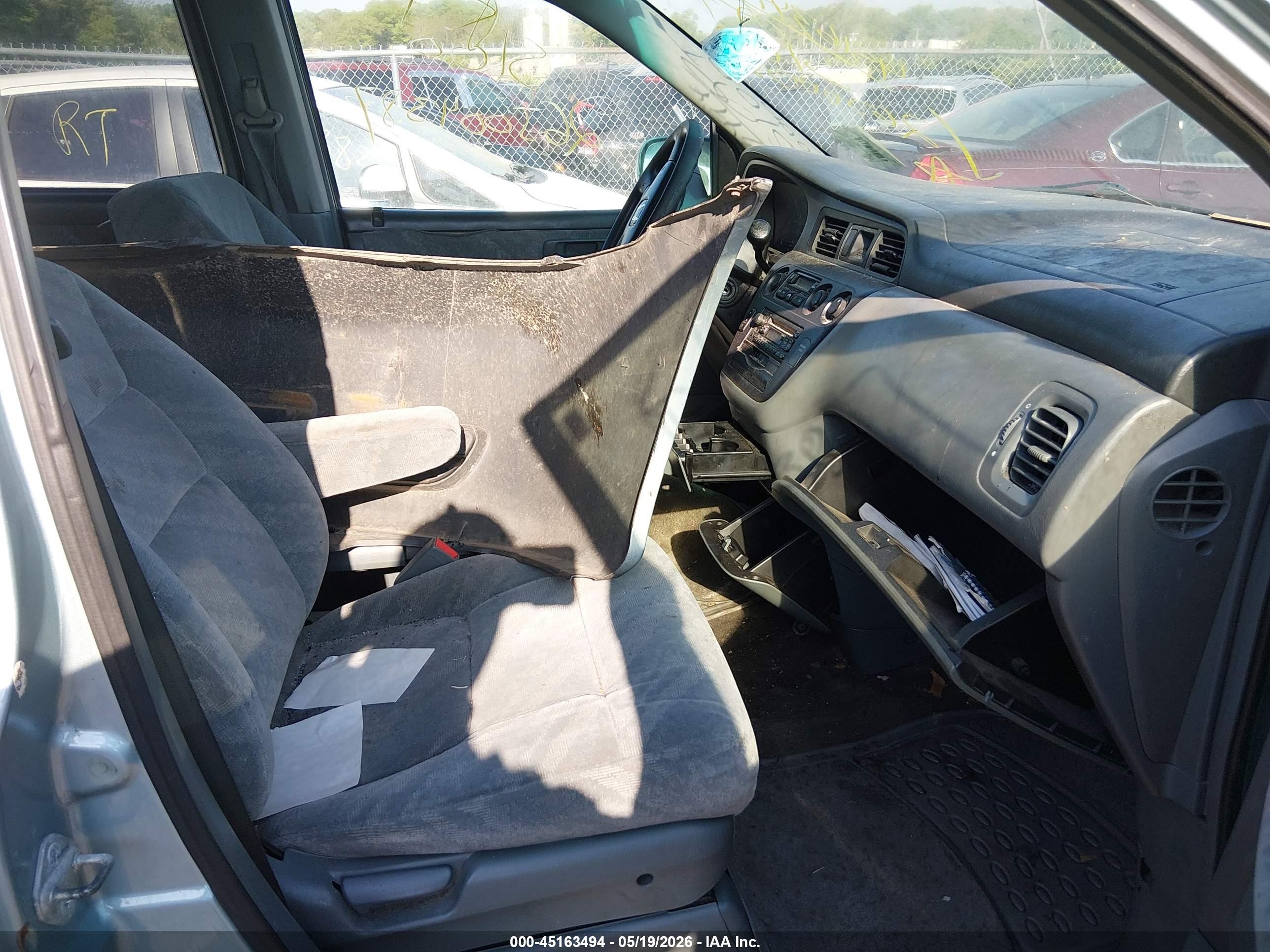 2004 Honda Odyssey Ex Blue vin: 5FNRL18694B073422