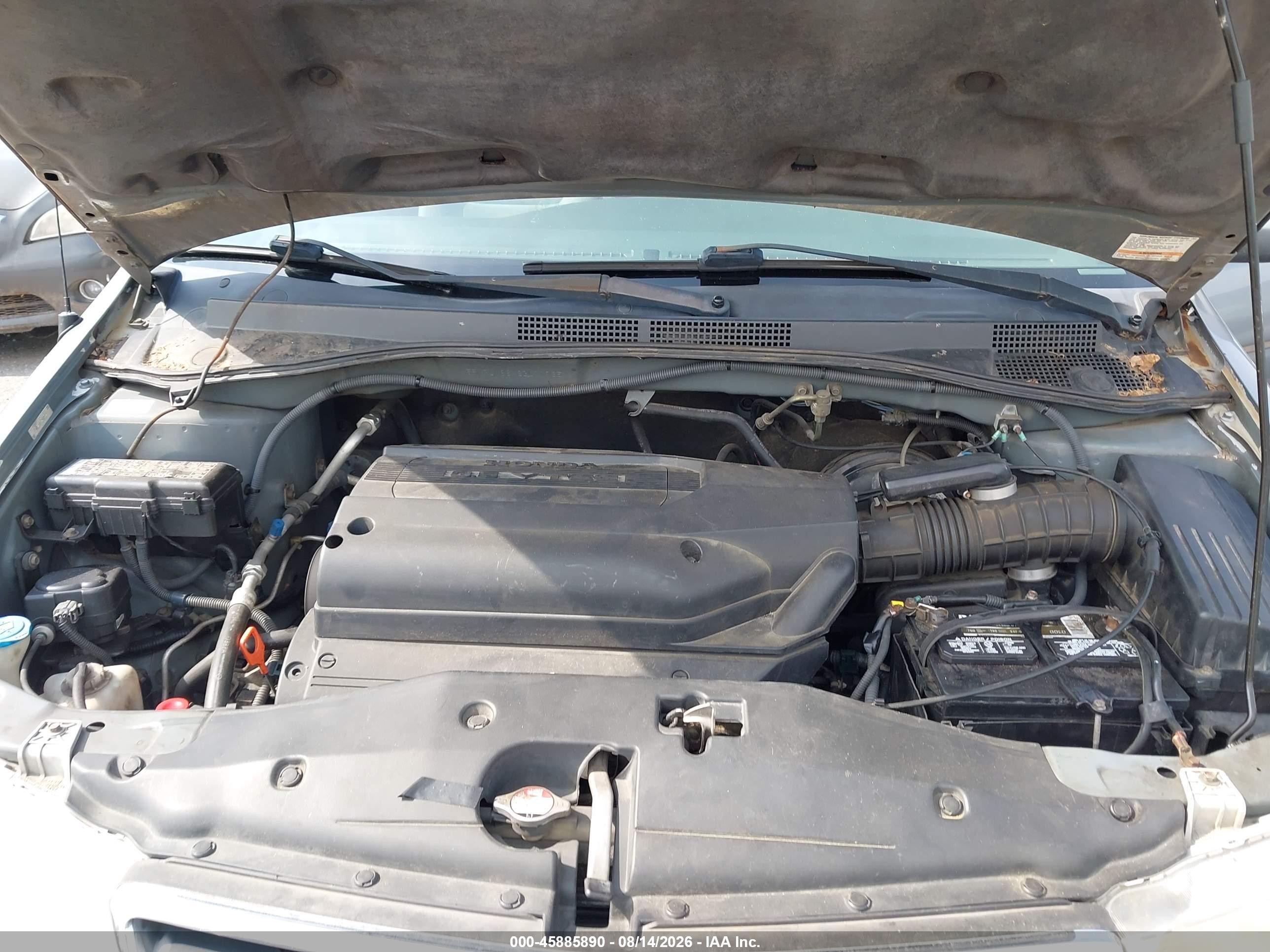 2002 Honda Odyssey Ex Teal vin: 5FNRL186X2B011735