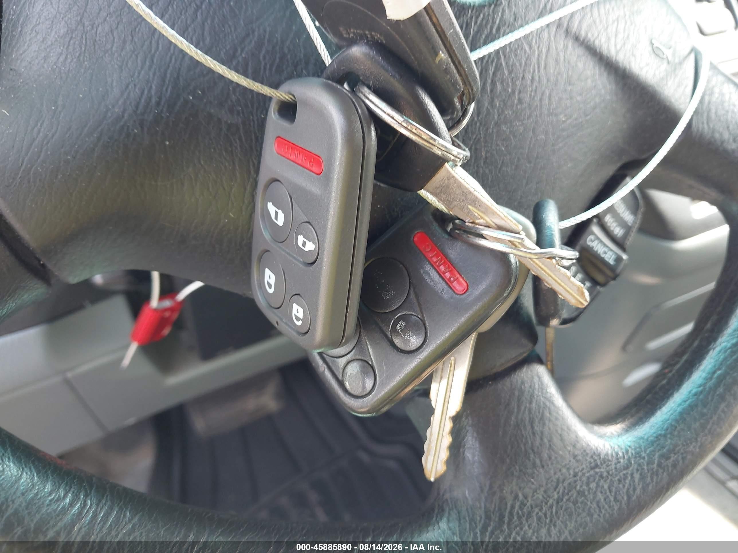 2002 Honda Odyssey Ex Teal vin: 5FNRL186X2B011735