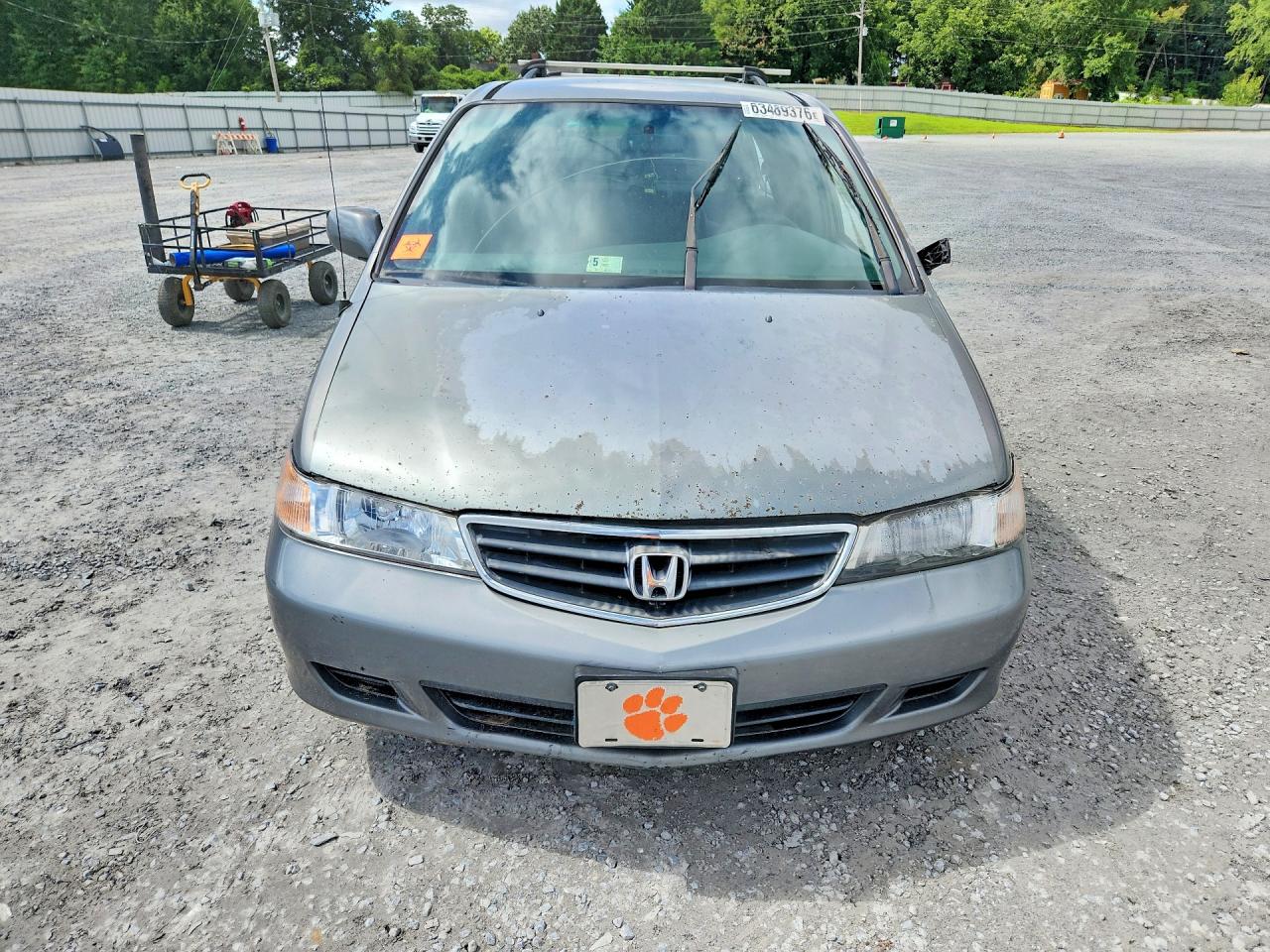 2002 Honda Odyssey Ex Charcoal vin: 5FNRL186X2B036649