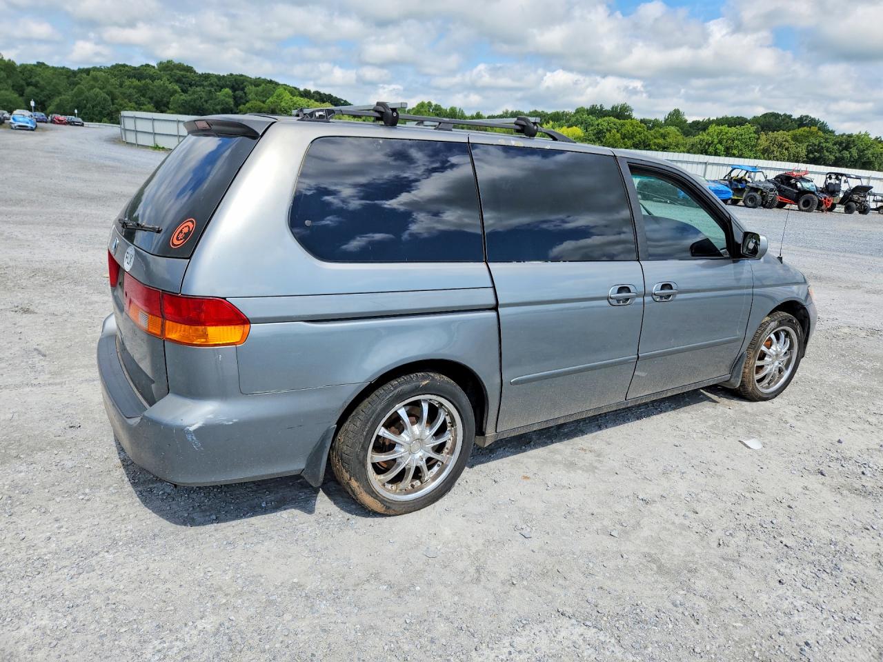 2002 Honda Odyssey Ex Charcoal vin: 5FNRL186X2B036649