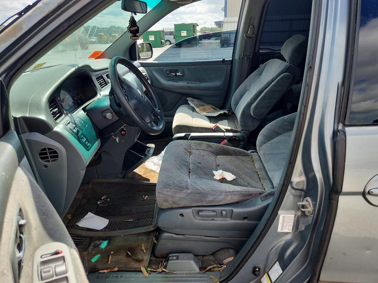 2002 Honda Odyssey Ex Charcoal vin: 5FNRL186X2B036649