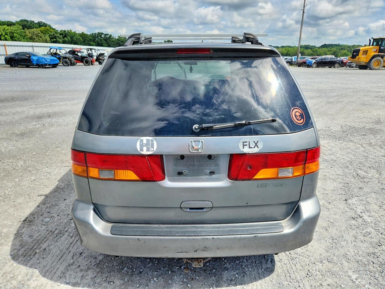 2002 Honda Odyssey Ex Charcoal vin: 5FNRL186X2B036649