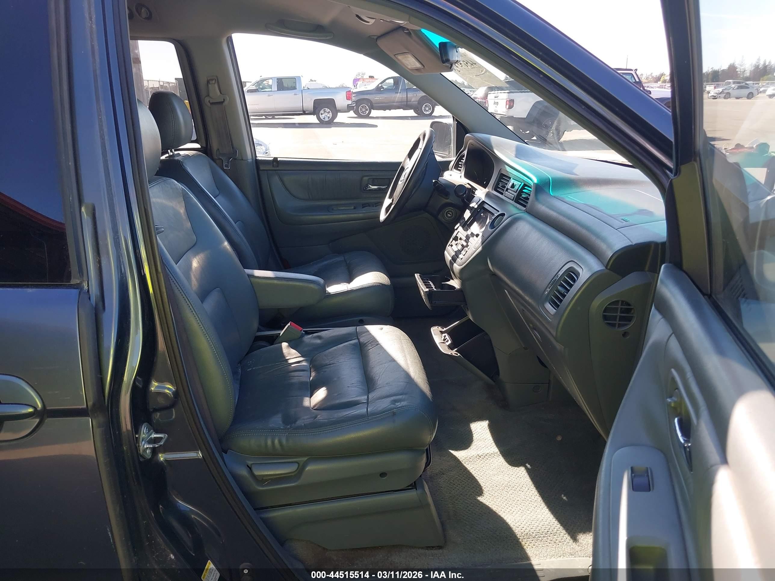 2004 Honda Odyssey Ex-l Gray vin: 5FNRL18704B073317