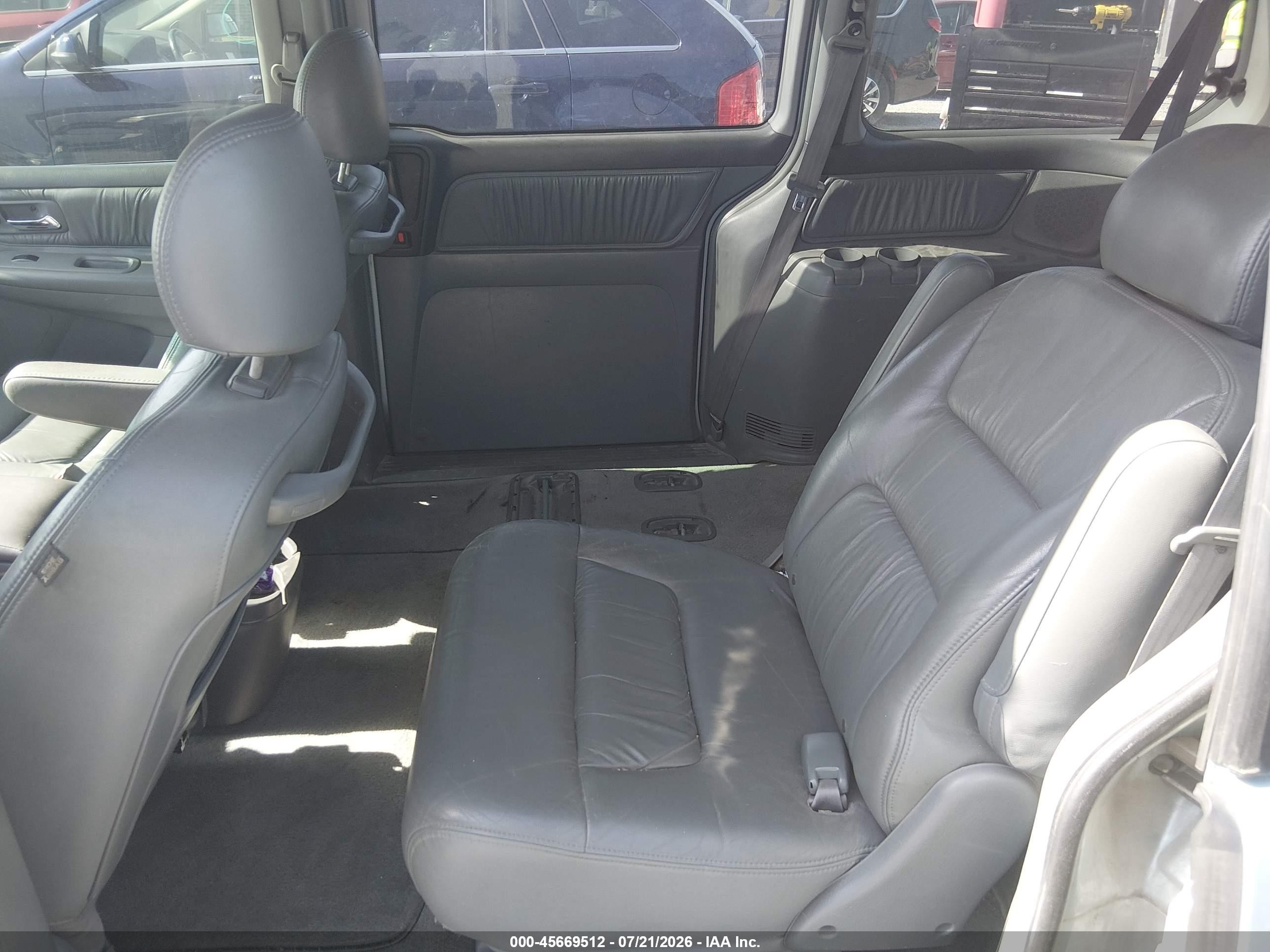 2004 Honda Odyssey Ex-l Gray vin: 5FNRL18714B108575