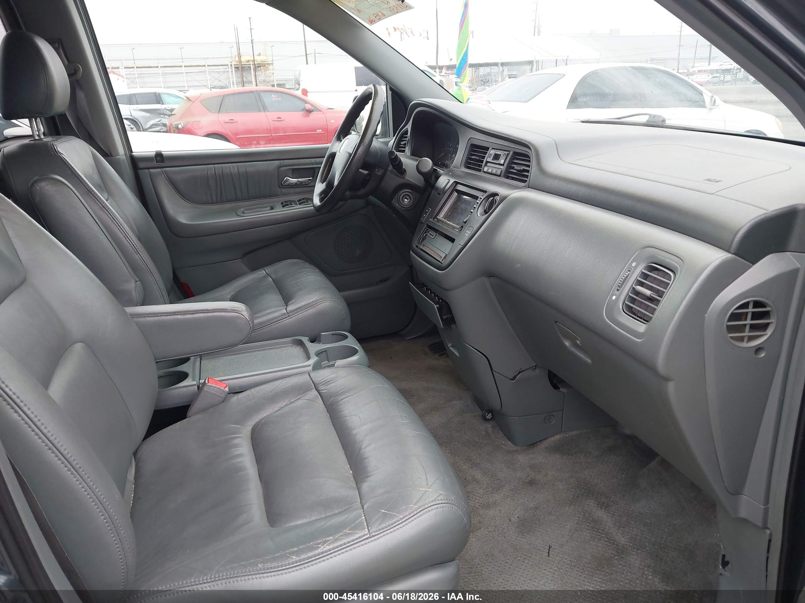 2003 Honda Odyssey Ex-l Green vin: 5FNRL18733B131709