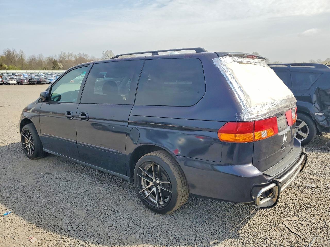 2004 Honda Odyssey Ex Gray vin: 5FNRL18824B112935