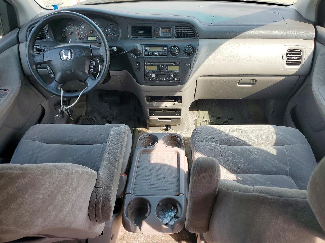 2004 Honda Odyssey Ex Gray vin: 5FNRL18824B112935