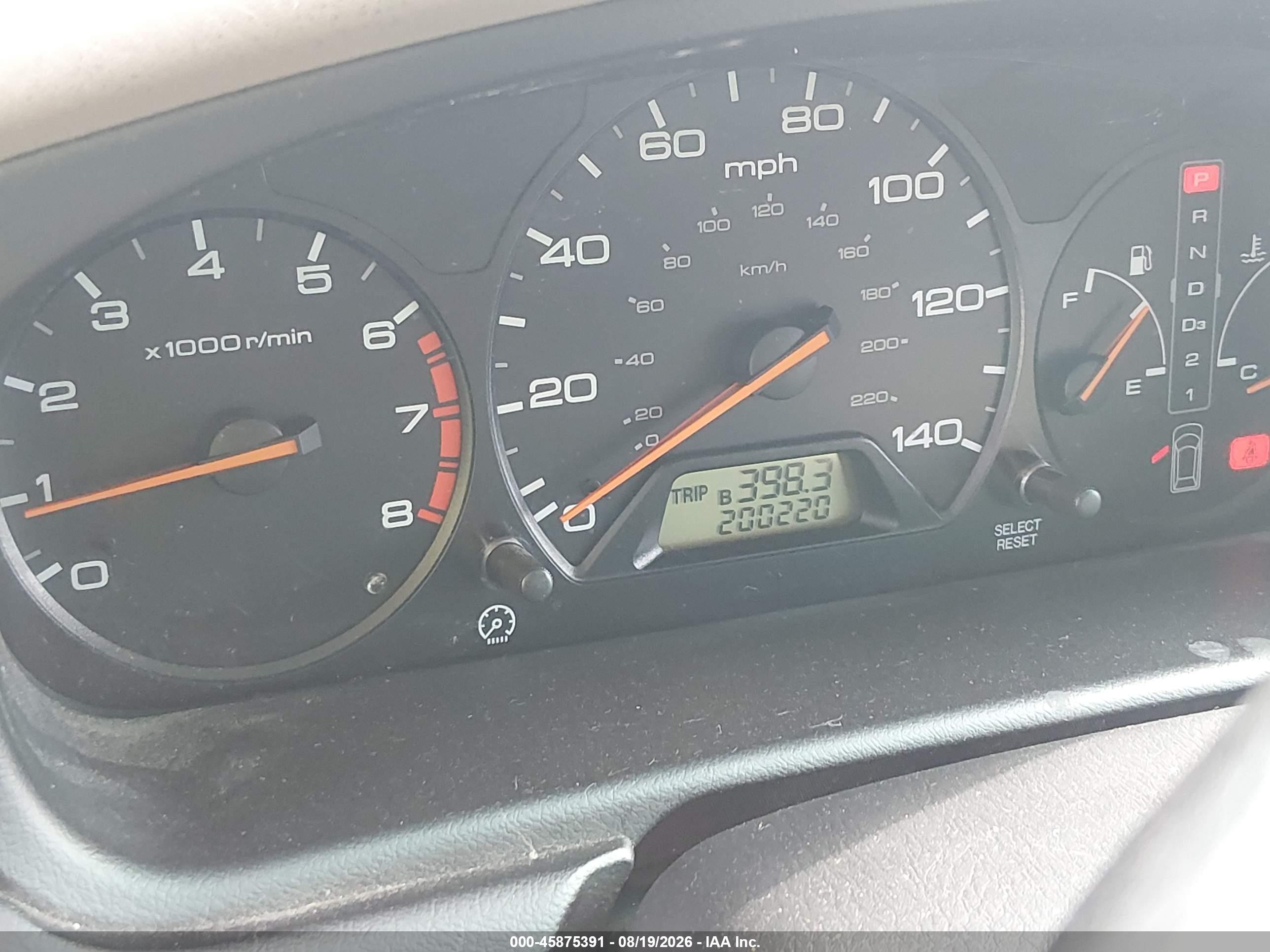 2004 Honda Odyssey Ex Red vin: 5FNRL18834B131140