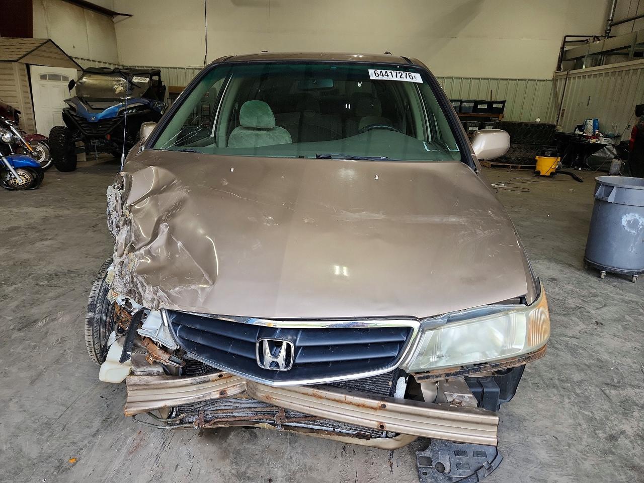 2004 Honda Odyssey Ex Tan vin: 5FNRL18834B133227