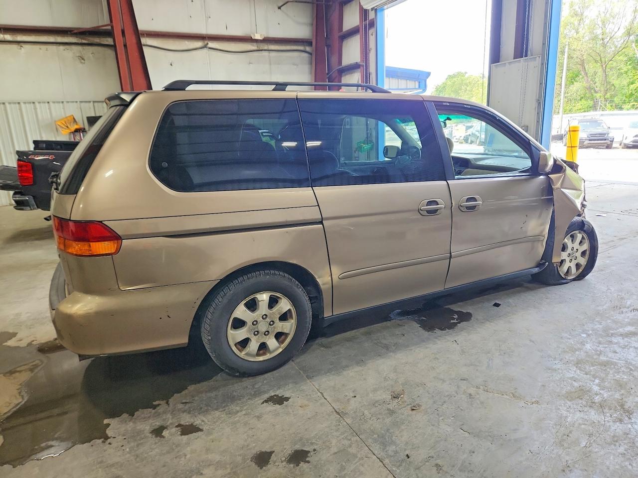 2004 Honda Odyssey Ex Tan vin: 5FNRL18834B133227