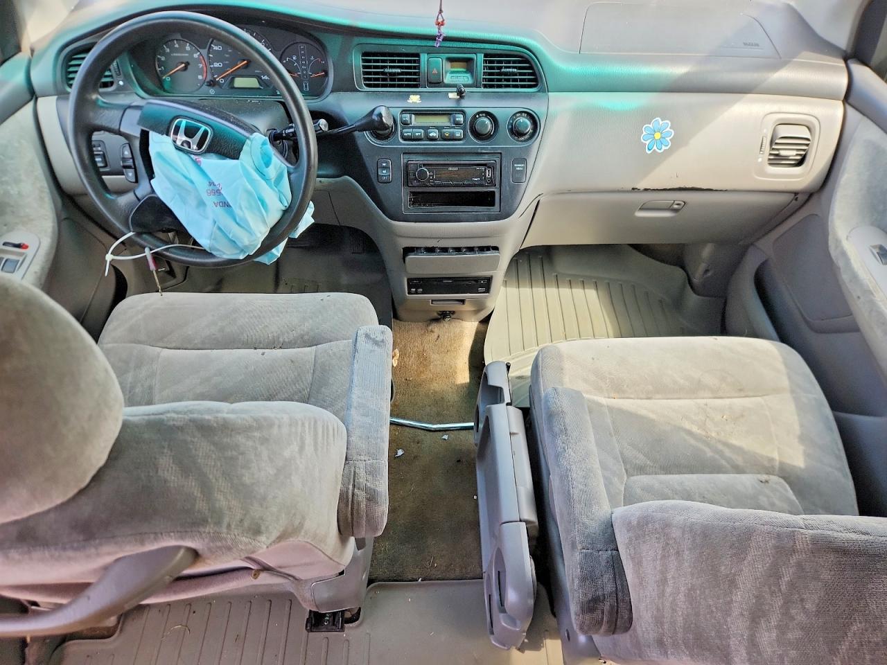 2004 Honda Odyssey Ex Gray vin: 5FNRL18844B087598