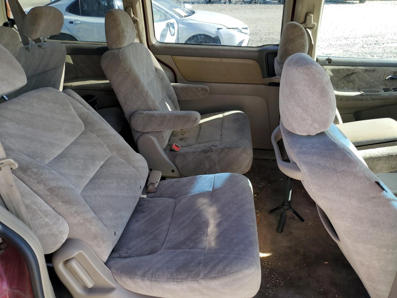 2004 Honda Odyssey Ex Red vin: 5FNRL18844B149579