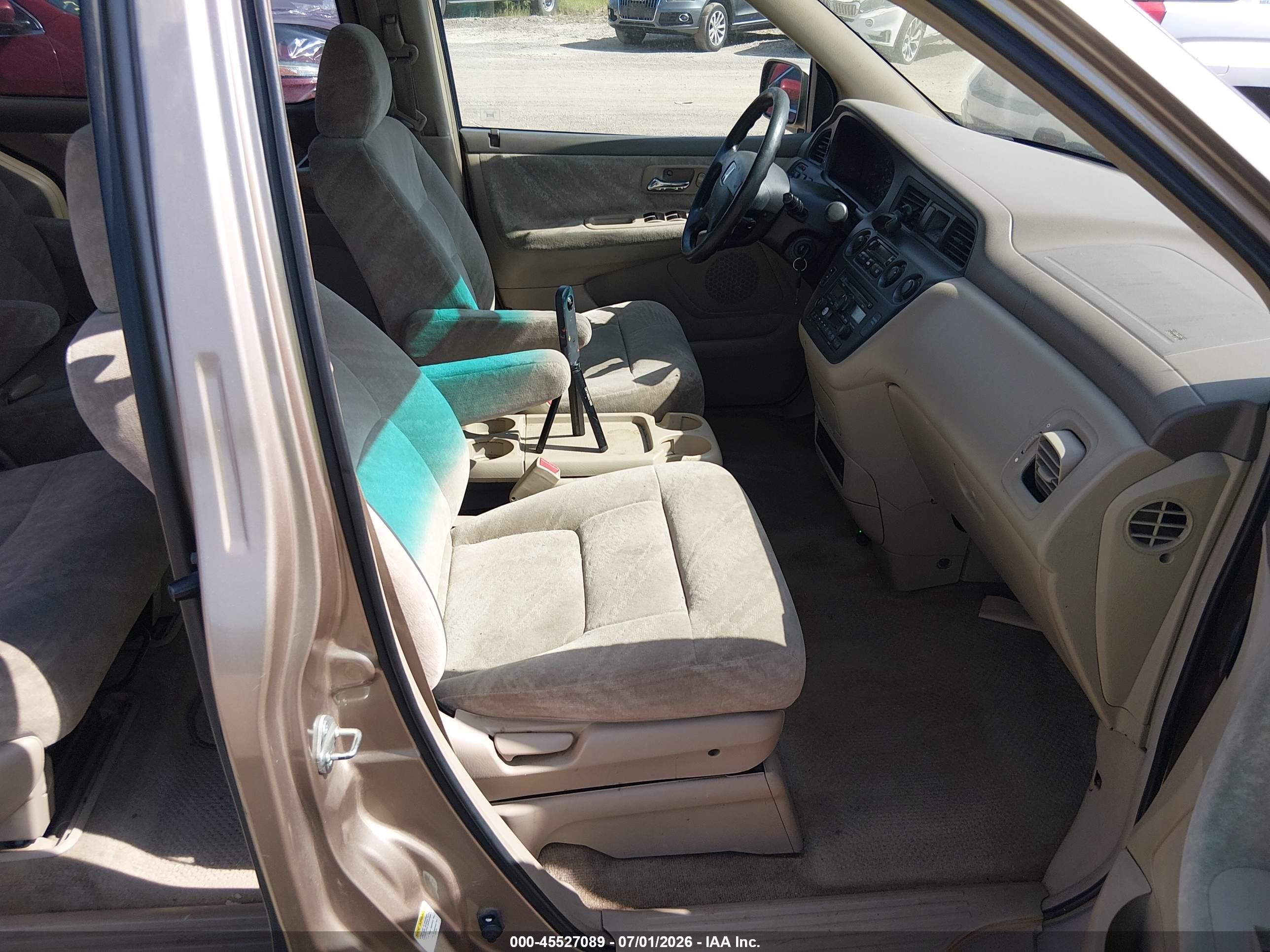 2004 Honda Odyssey Ex Желто-коричневый vin: 5FNRL18854B088484