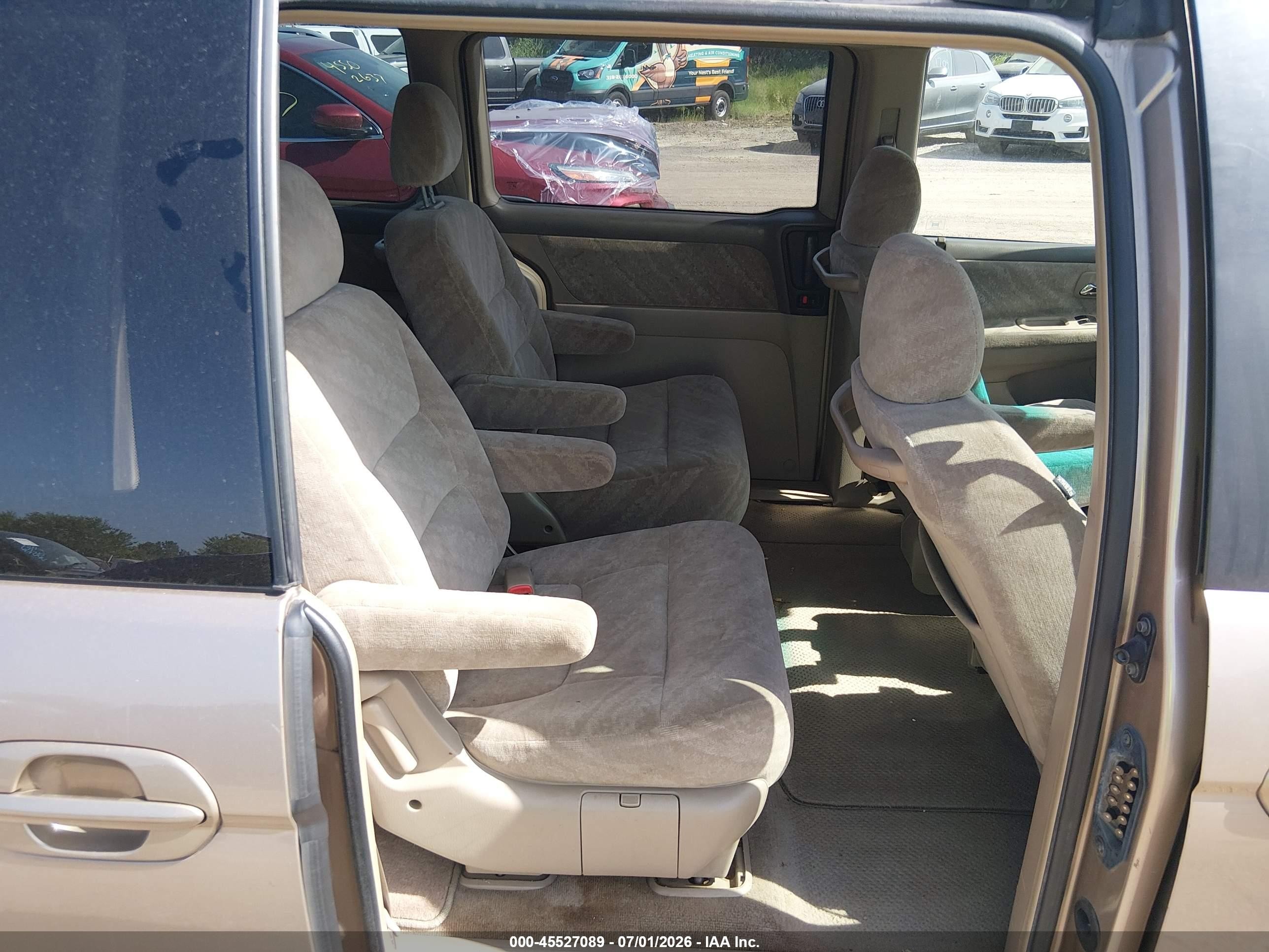 2004 Honda Odyssey Ex Желто-коричневый vin: 5FNRL18854B088484