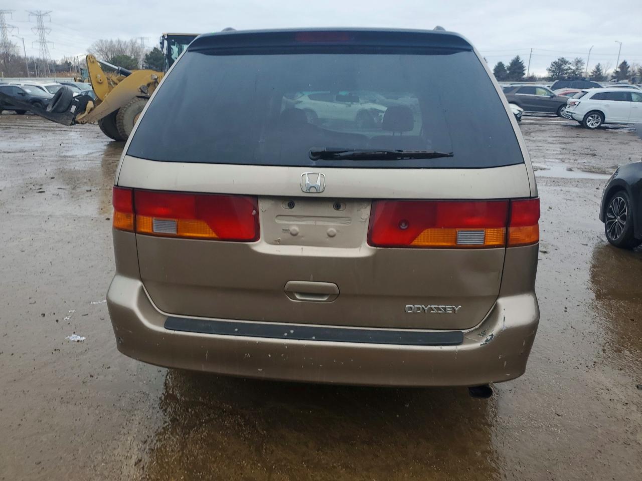 2004 Honda Odyssey Ex Tan vin: 5FNRL18864B133237