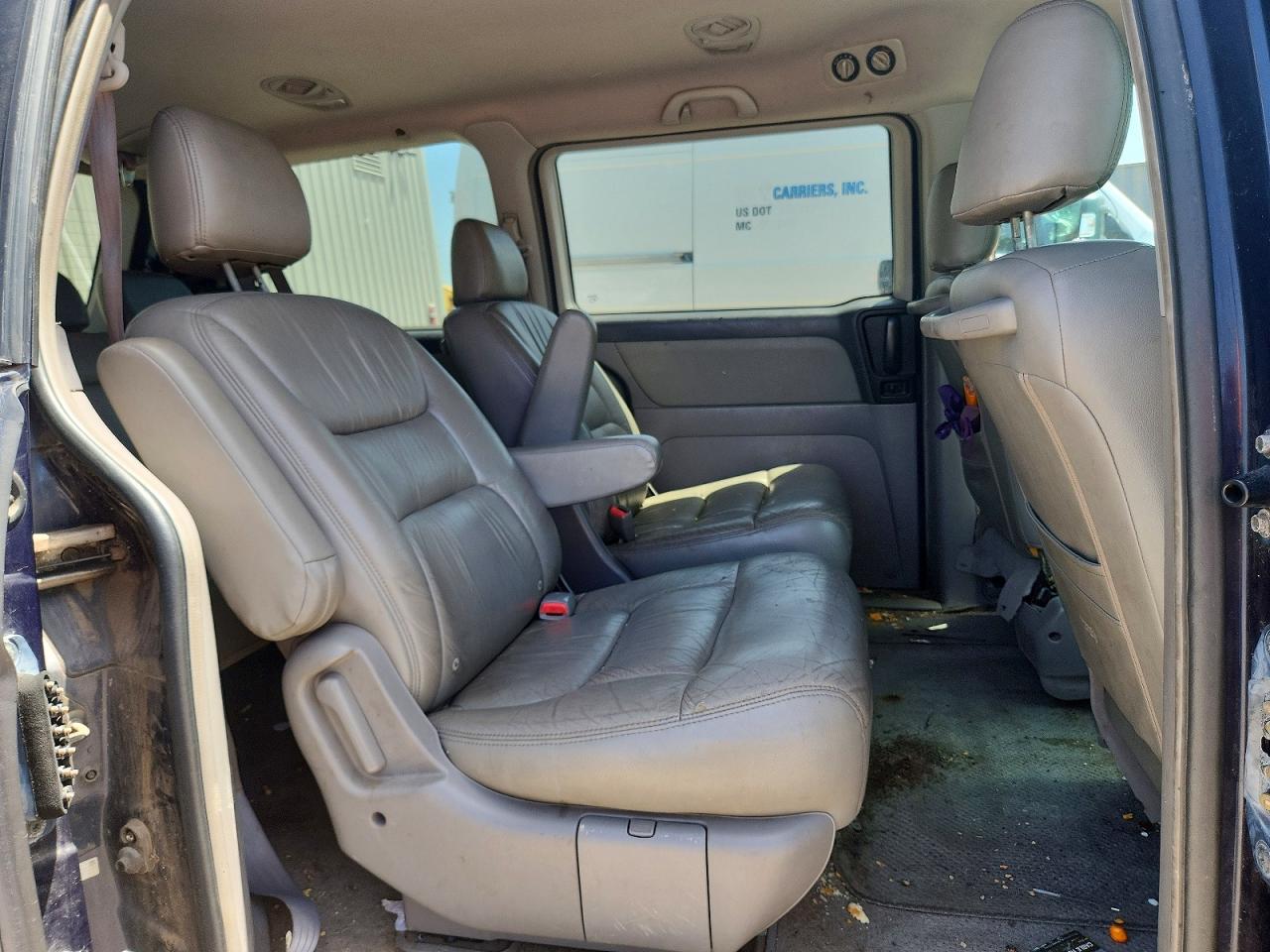2004 Honda Odyssey Ex Blue vin: 5FNRL18874B087028