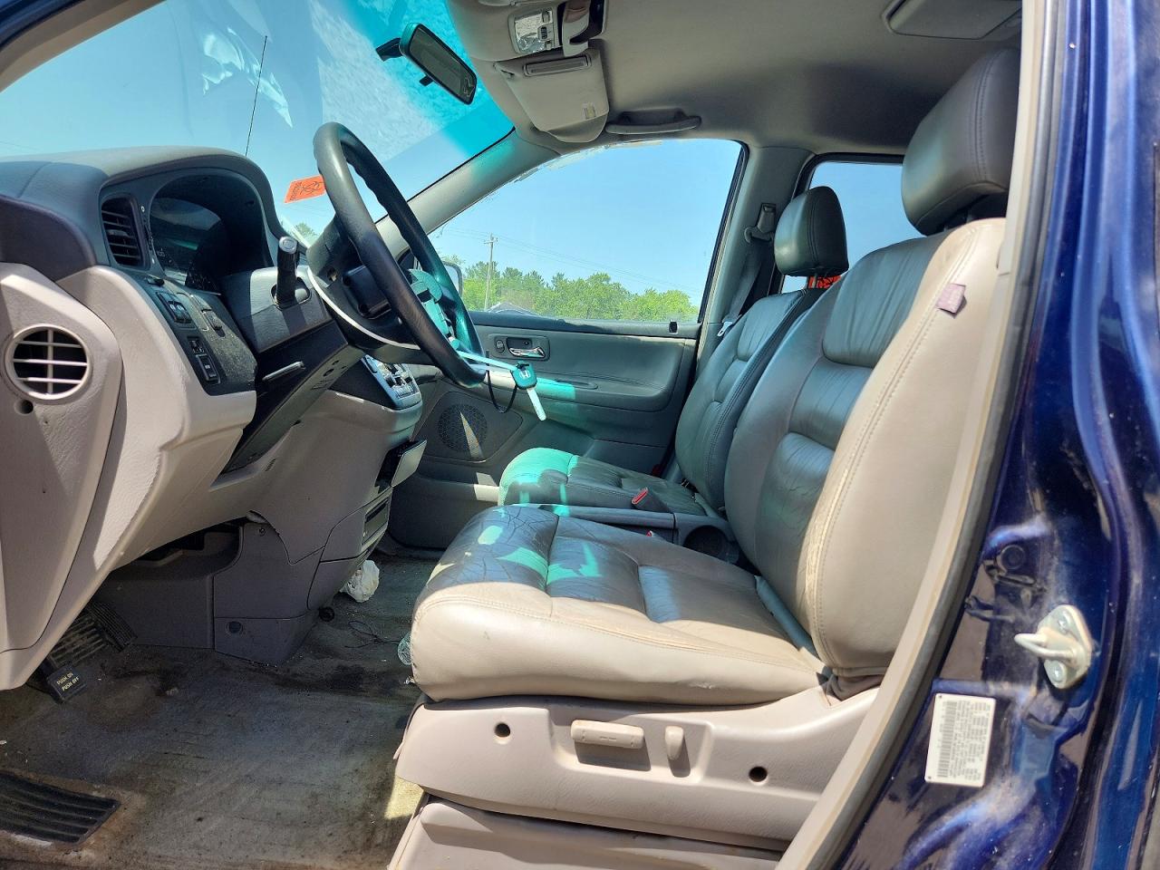 2004 Honda Odyssey Ex Blue vin: 5FNRL18874B087028