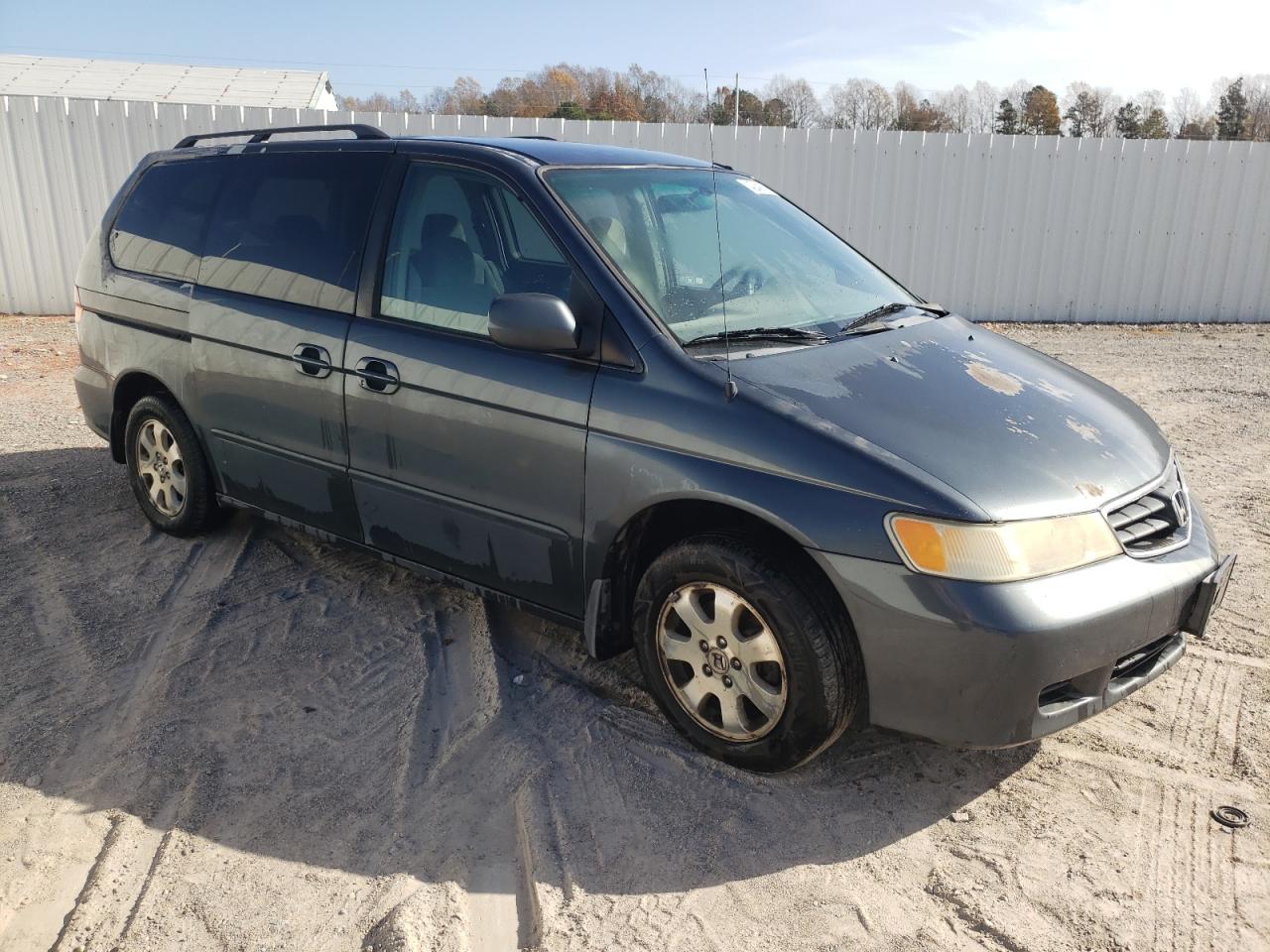 2004 Honda Odyssey Ex Blue vin: 5FNRL18874B111456