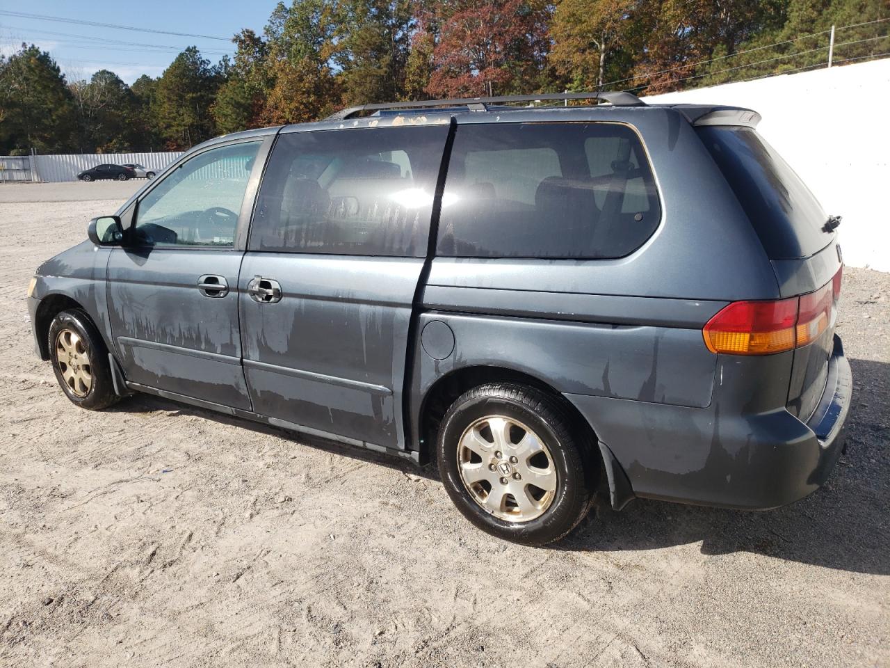 2004 Honda Odyssey Ex Blue vin: 5FNRL18874B111456