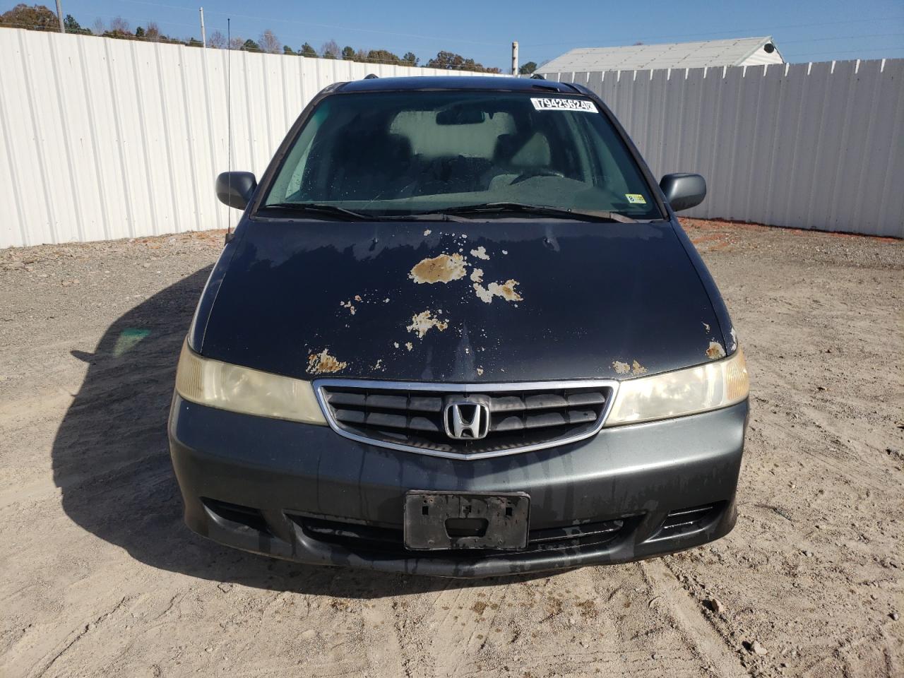 2004 Honda Odyssey Ex Blue vin: 5FNRL18874B111456