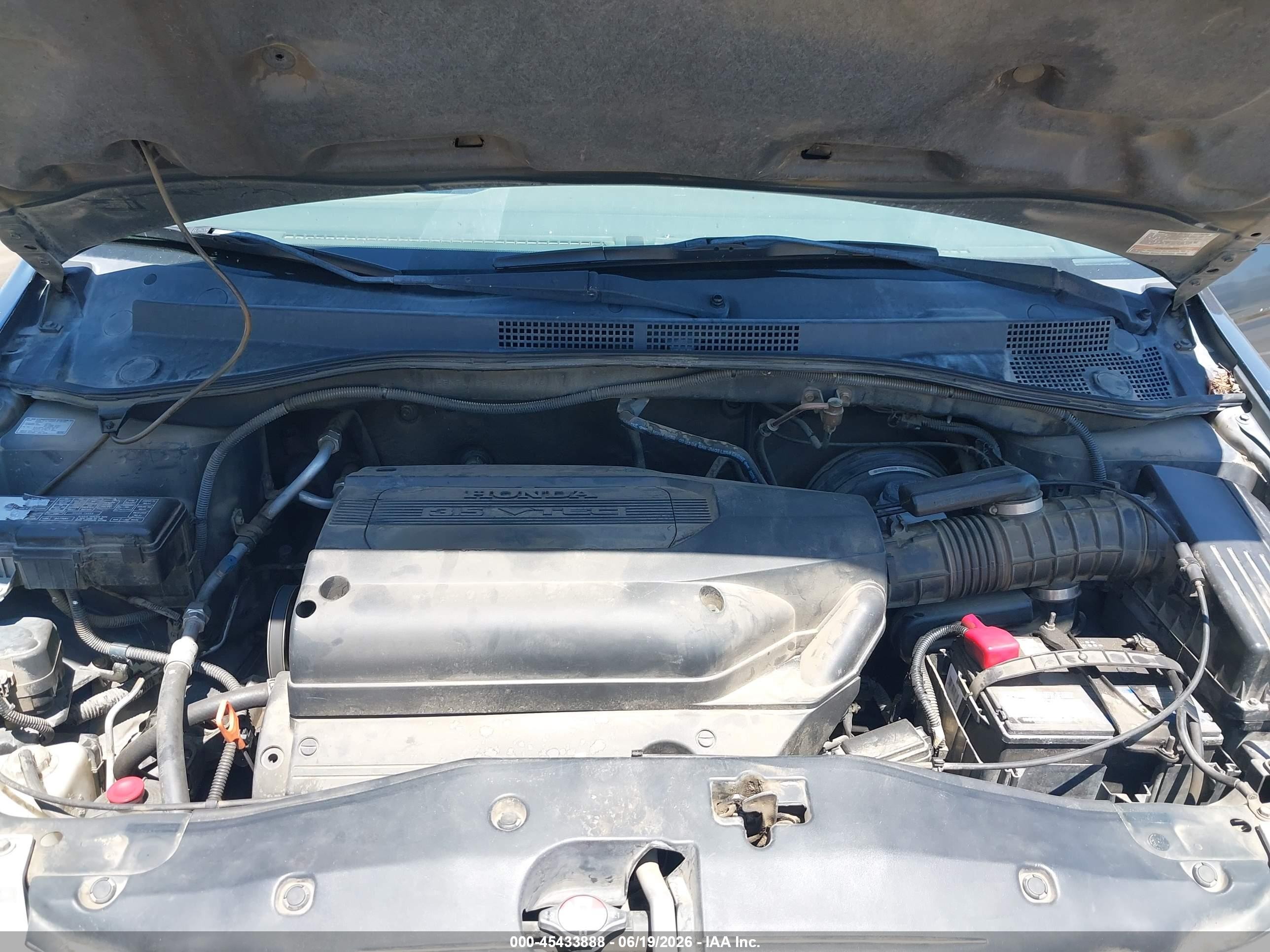 2004 Honda Odyssey Ex Blue vin: 5FNRL18874B124496