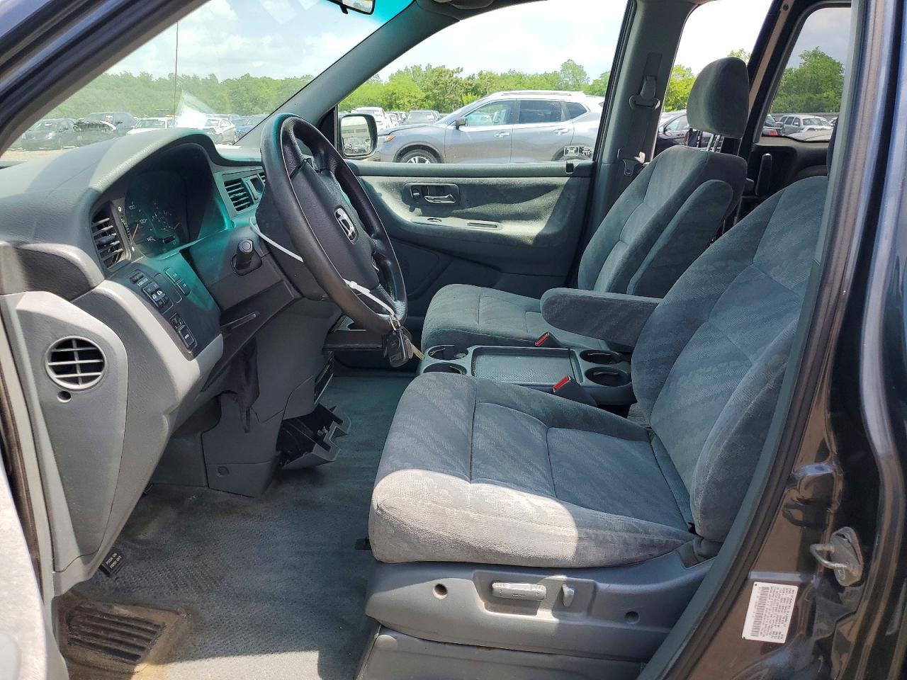 2004 Honda Odyssey Ex Gray vin: 5FNRL18874B151021