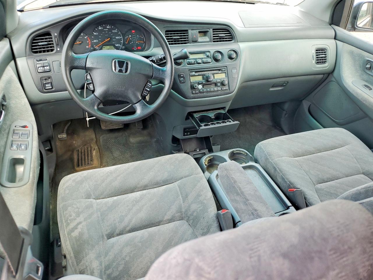 2004 Honda Odyssey Ex Gray vin: 5FNRL18874B151021
