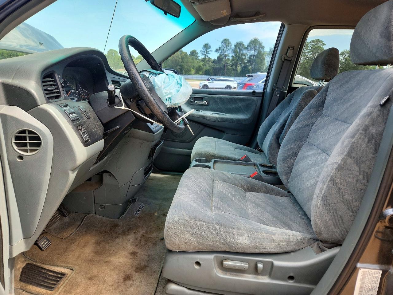 2004 Honda Odyssey Ex Gray vin: 5FNRL18894B112303