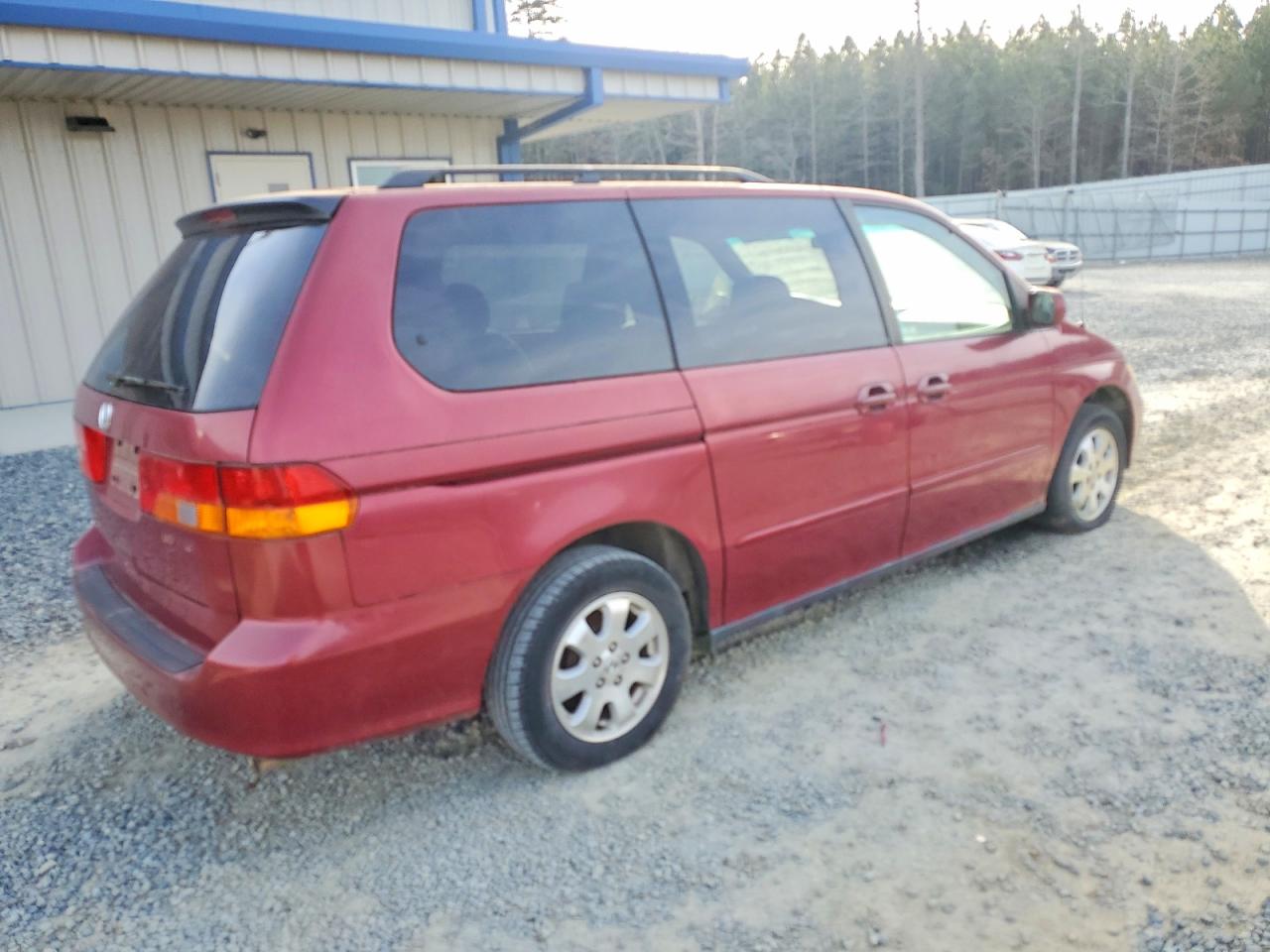 2004 Honda Odyssey Ex Maroon vin: 5FNRL18894B119588
