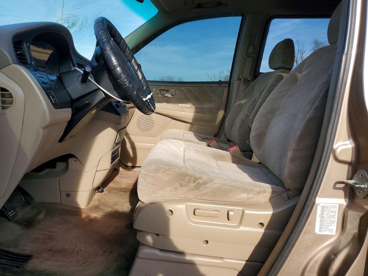 2004 Honda Odyssey Ex Золотой vin: 5FNRL188X4B142460