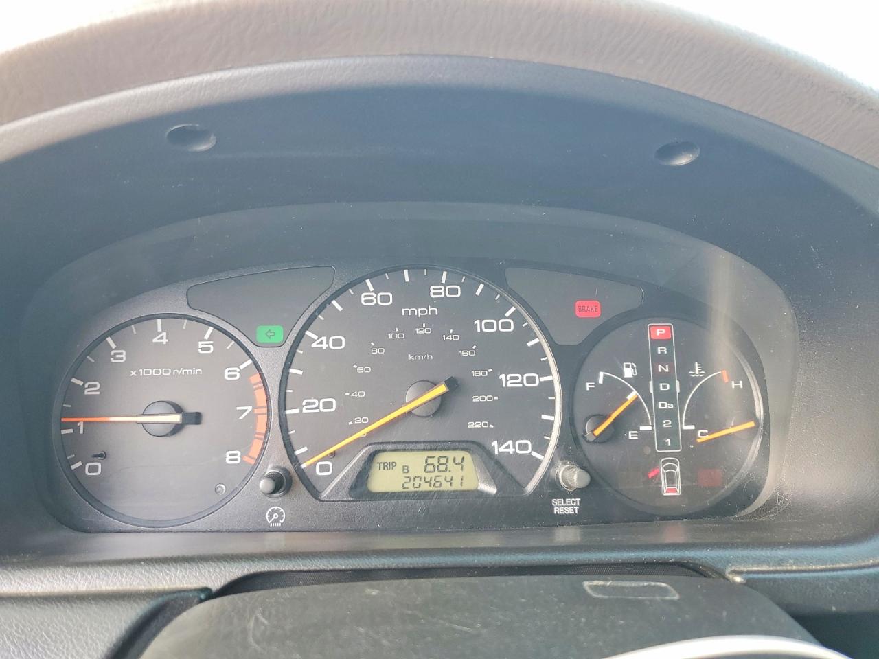 2004 Honda Odyssey Ex Золотой vin: 5FNRL188X4B142460
