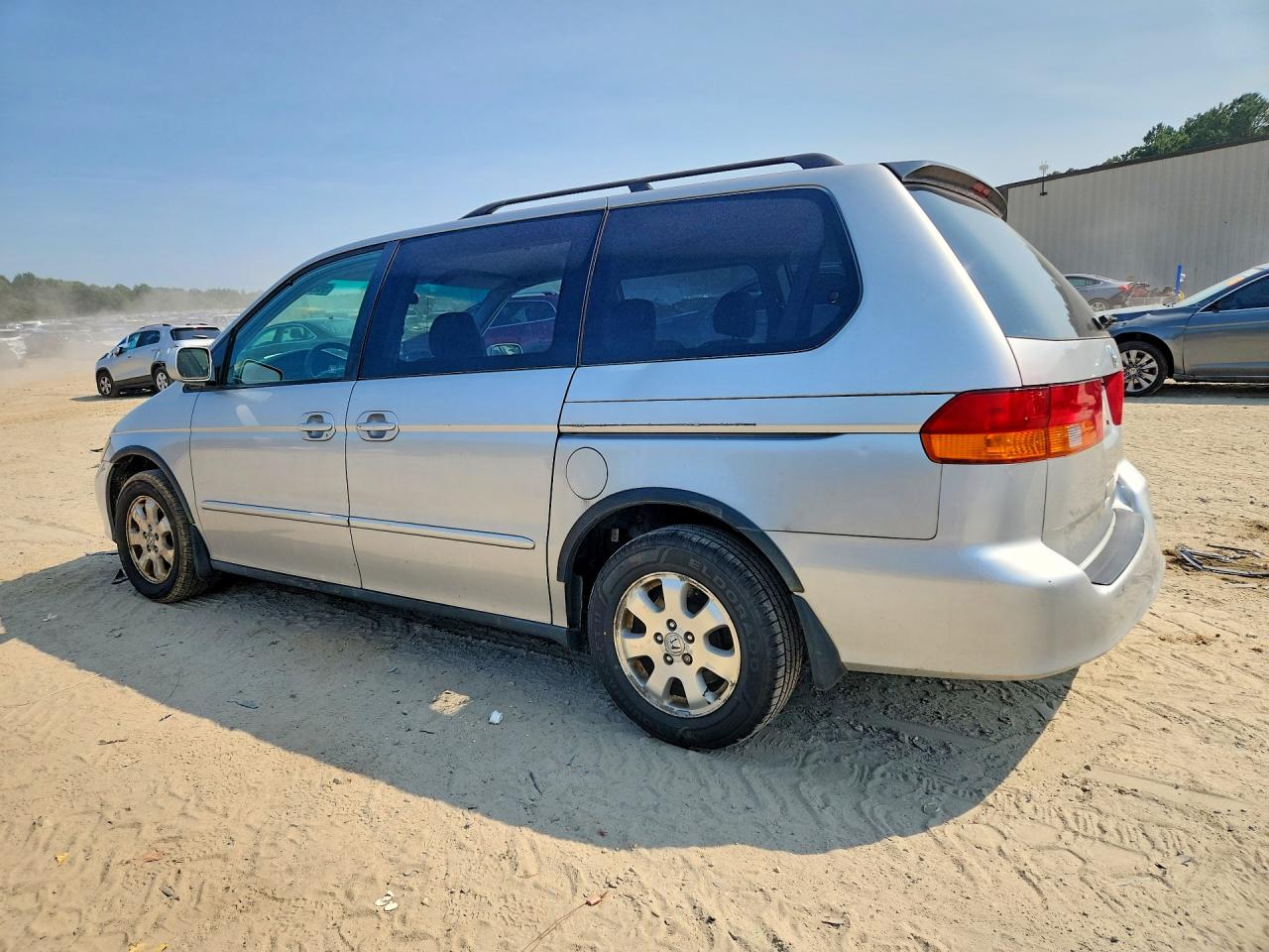 2003 Honda Odessey Серый vin: 5FNRL18903B023680