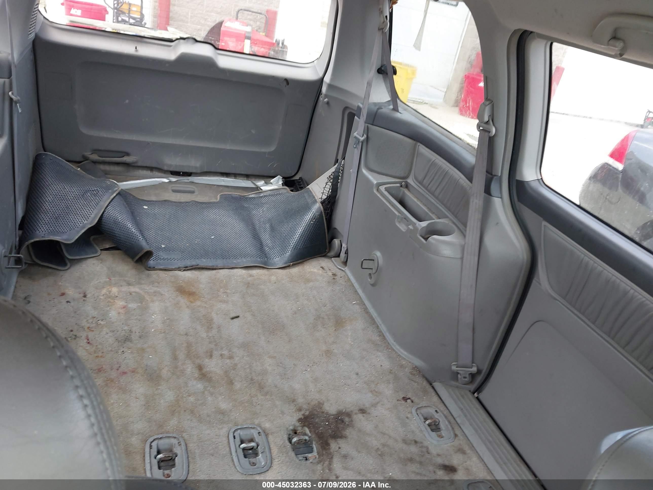 2004 Honda Odyssey Ex-l Silver vin: 5FNRL18904B123196