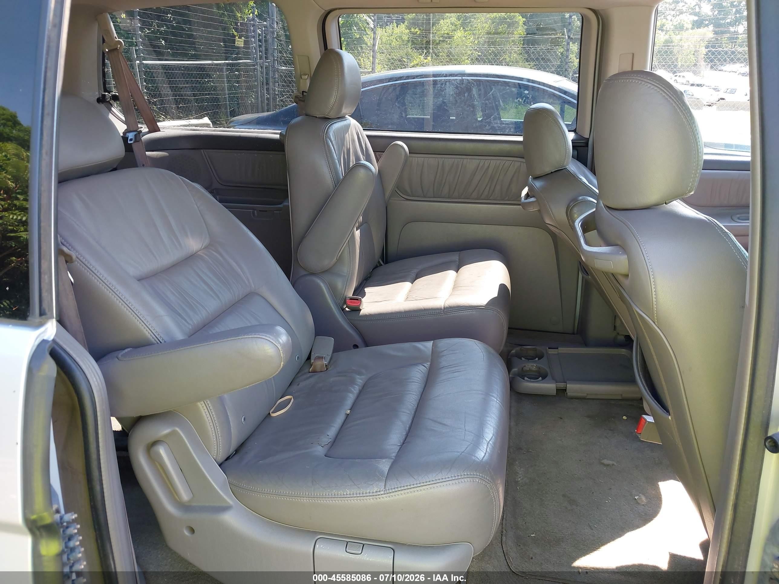 2003 Honda Odyssey Ex-l Gray vin: 5FNRL18913B026233