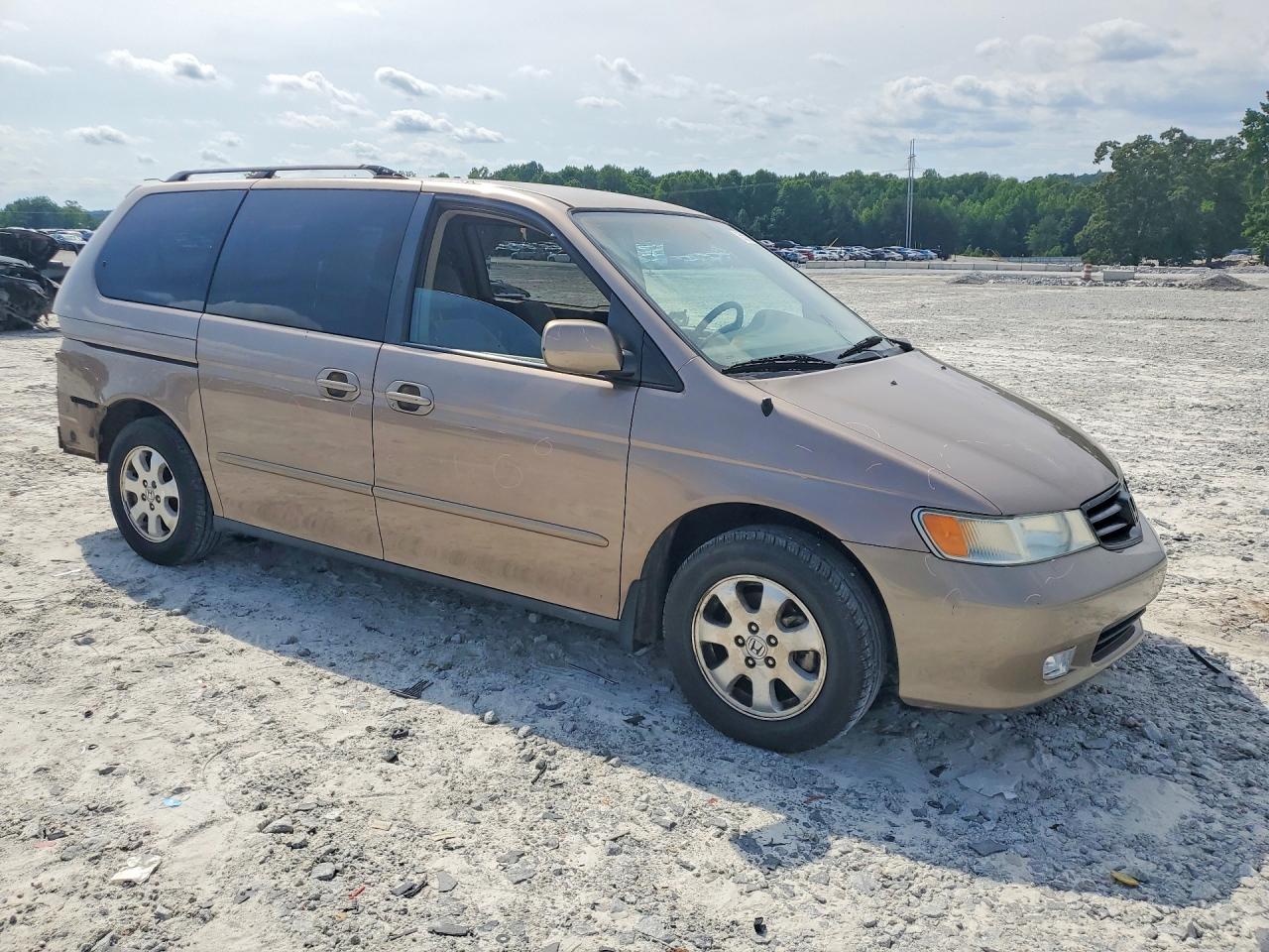 2003 Honda Odyssey Exl Tan vin: 5FNRL18913B098839