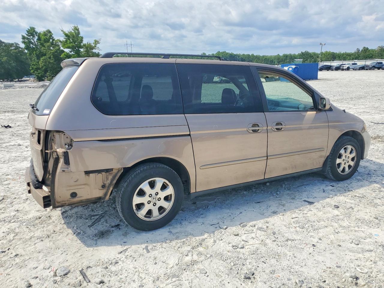 2003 Honda Odyssey Exl Tan vin: 5FNRL18913B098839