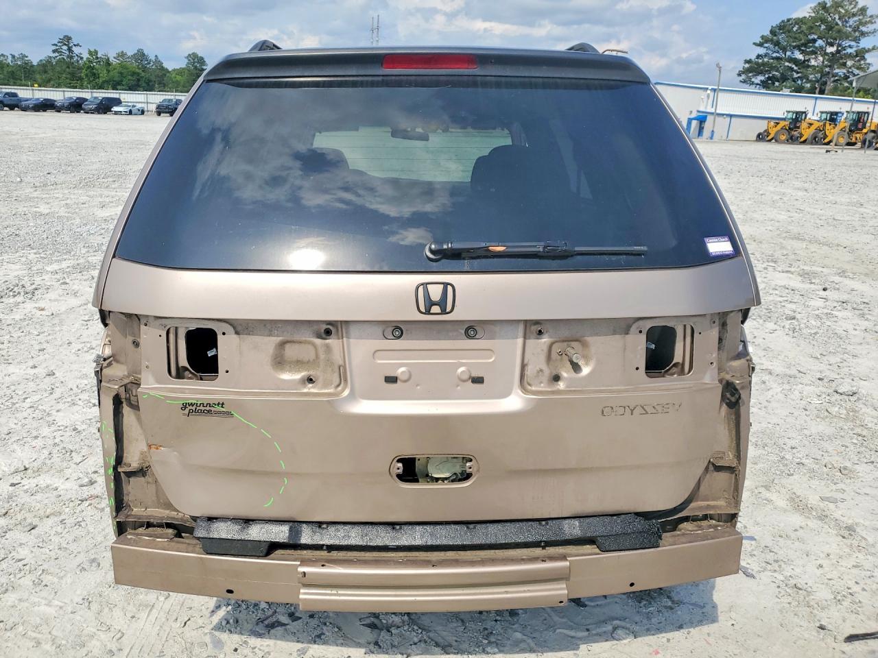 2003 Honda Odyssey Exl Tan vin: 5FNRL18913B098839