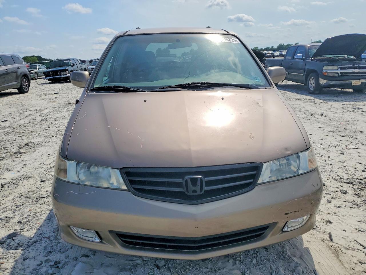 2003 Honda Odyssey Exl Tan vin: 5FNRL18913B098839
