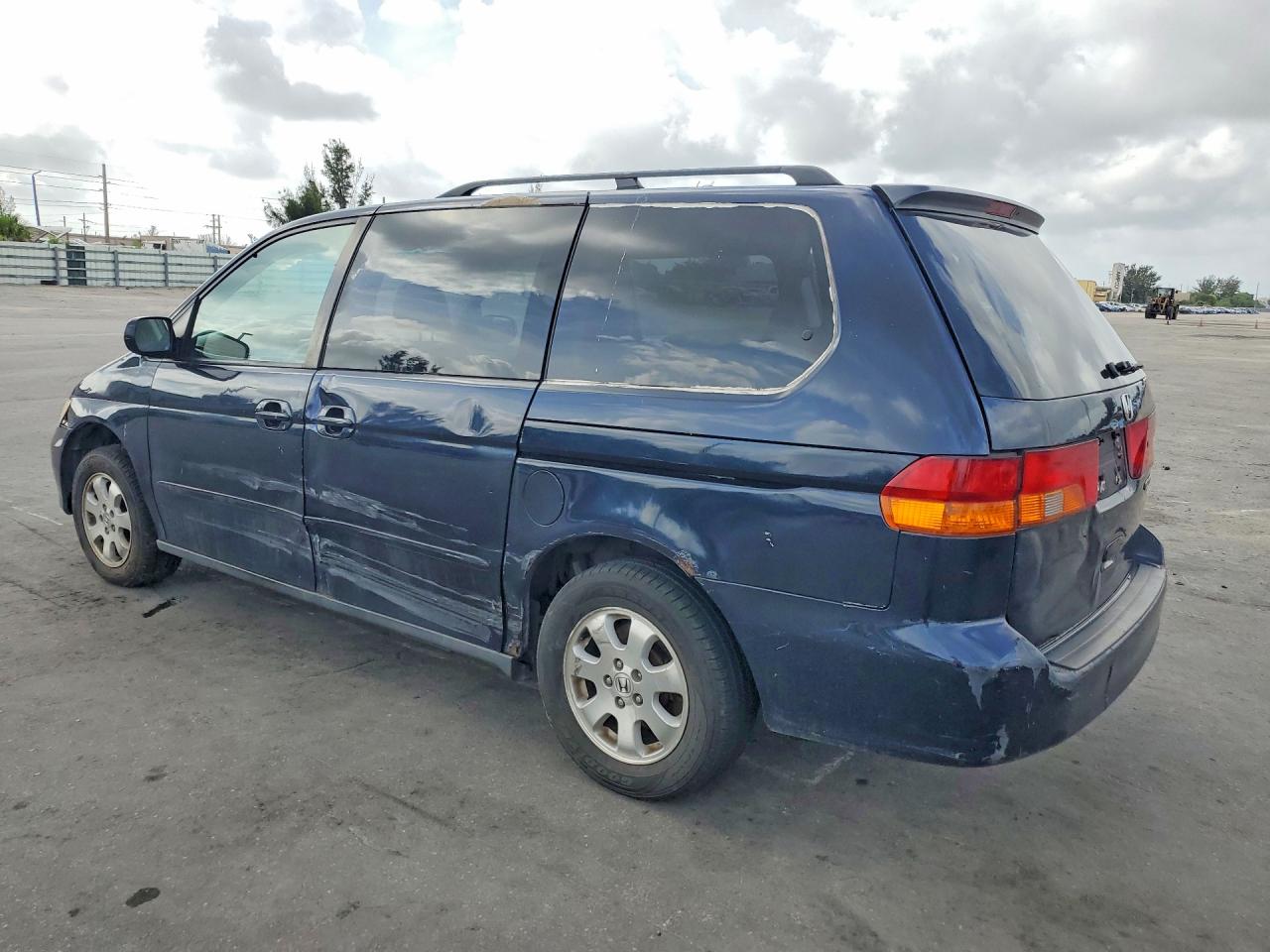 2004 Honda Odyssey Exl Синий vin: 5FNRL18914B020899