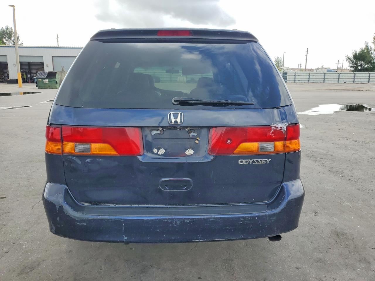 2004 Honda Odyssey Exl Синий vin: 5FNRL18914B020899