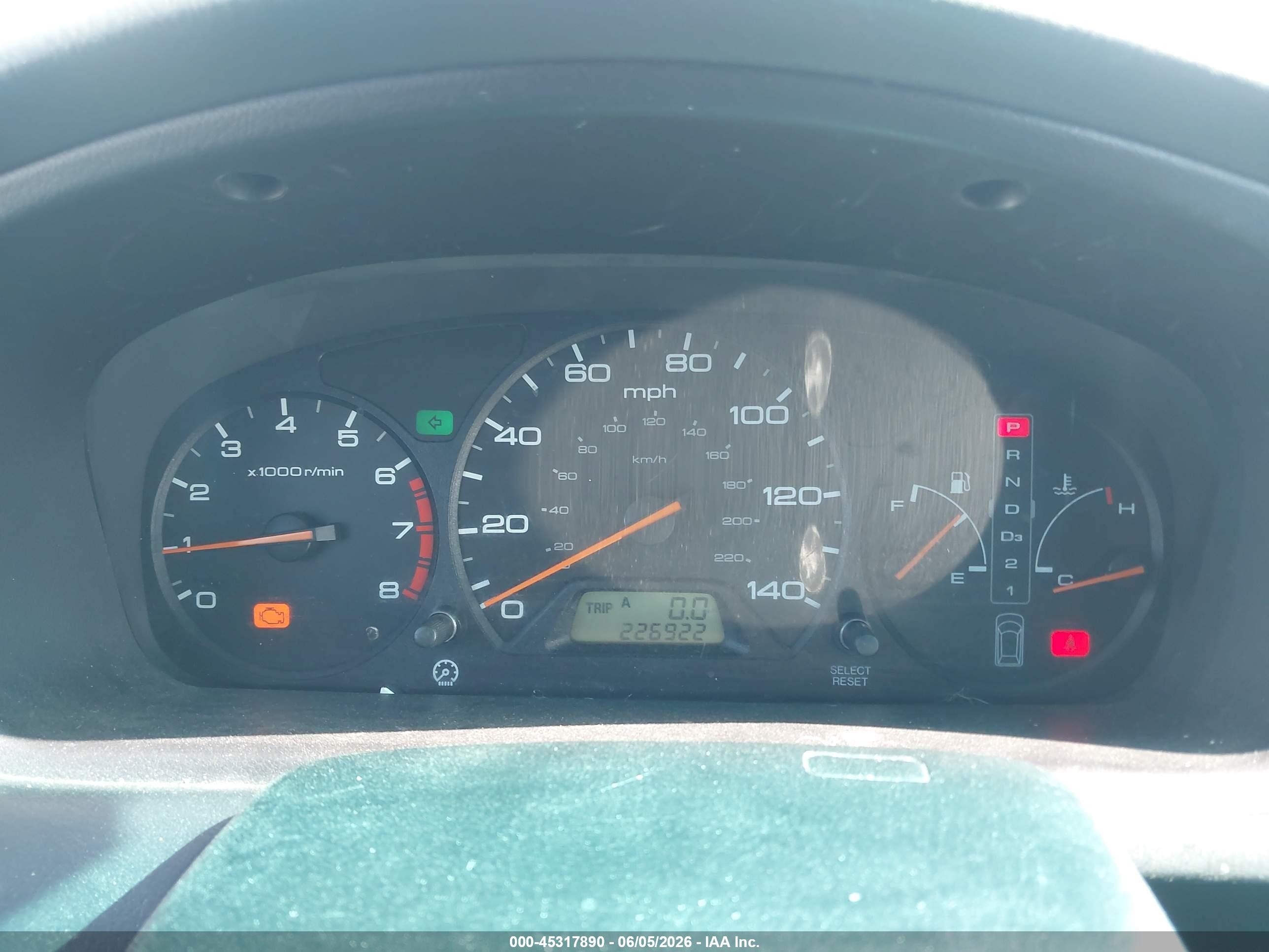2004 Honda Odyssey Ex-l Light Blue vin: 5FNRL18914B031000