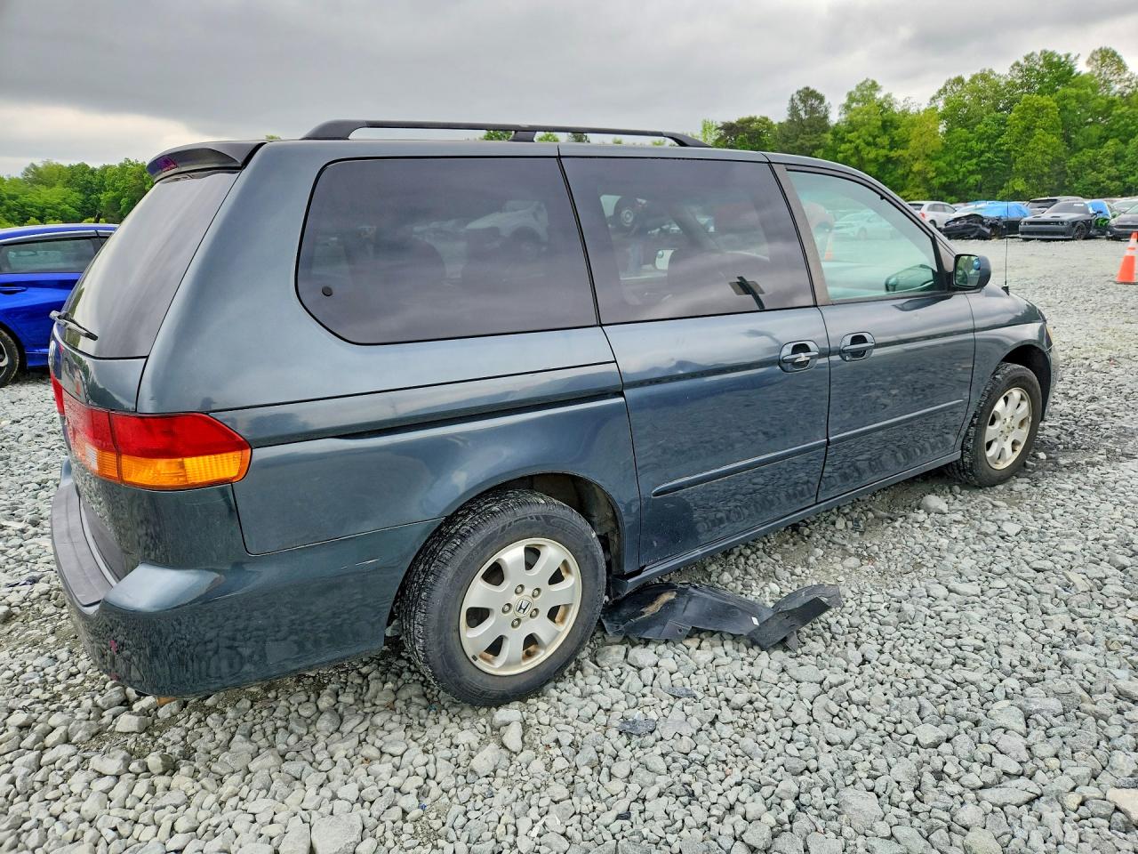 2004 Honda Odyssey Exl Charcoal vin: 5FNRL18914B074297