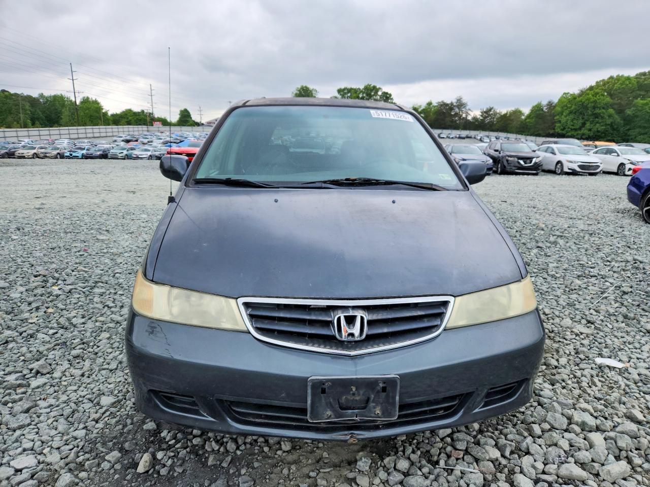 2004 Honda Odyssey Exl Charcoal vin: 5FNRL18914B074297