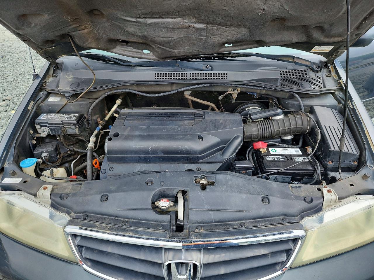 2004 Honda Odyssey Exl Charcoal vin: 5FNRL18914B074297