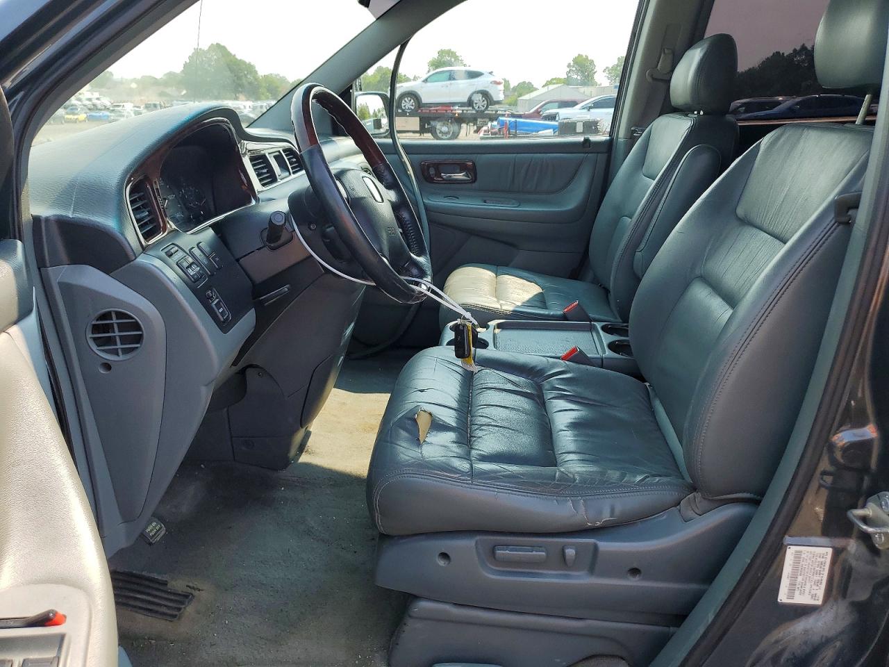 2003 Honda Odyssey Exl Gray vin: 5FNRL18923B032350