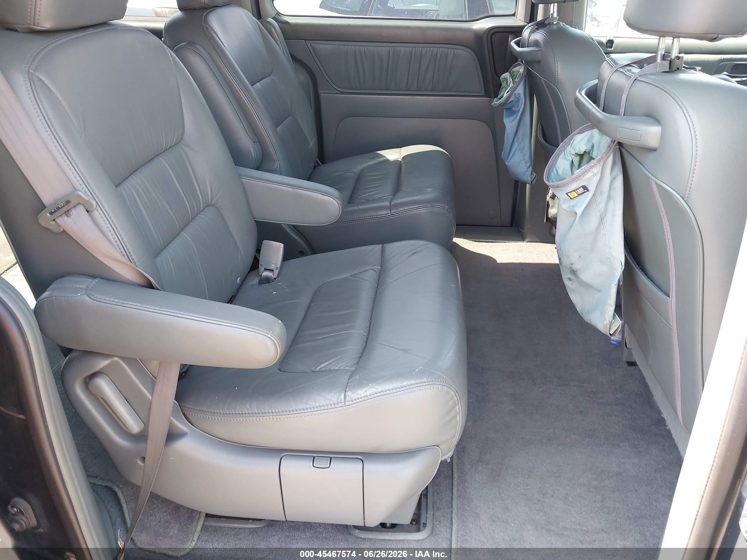 2003 Honda Odyssey Ex-l Gray vin: 5FNRL18923B059872