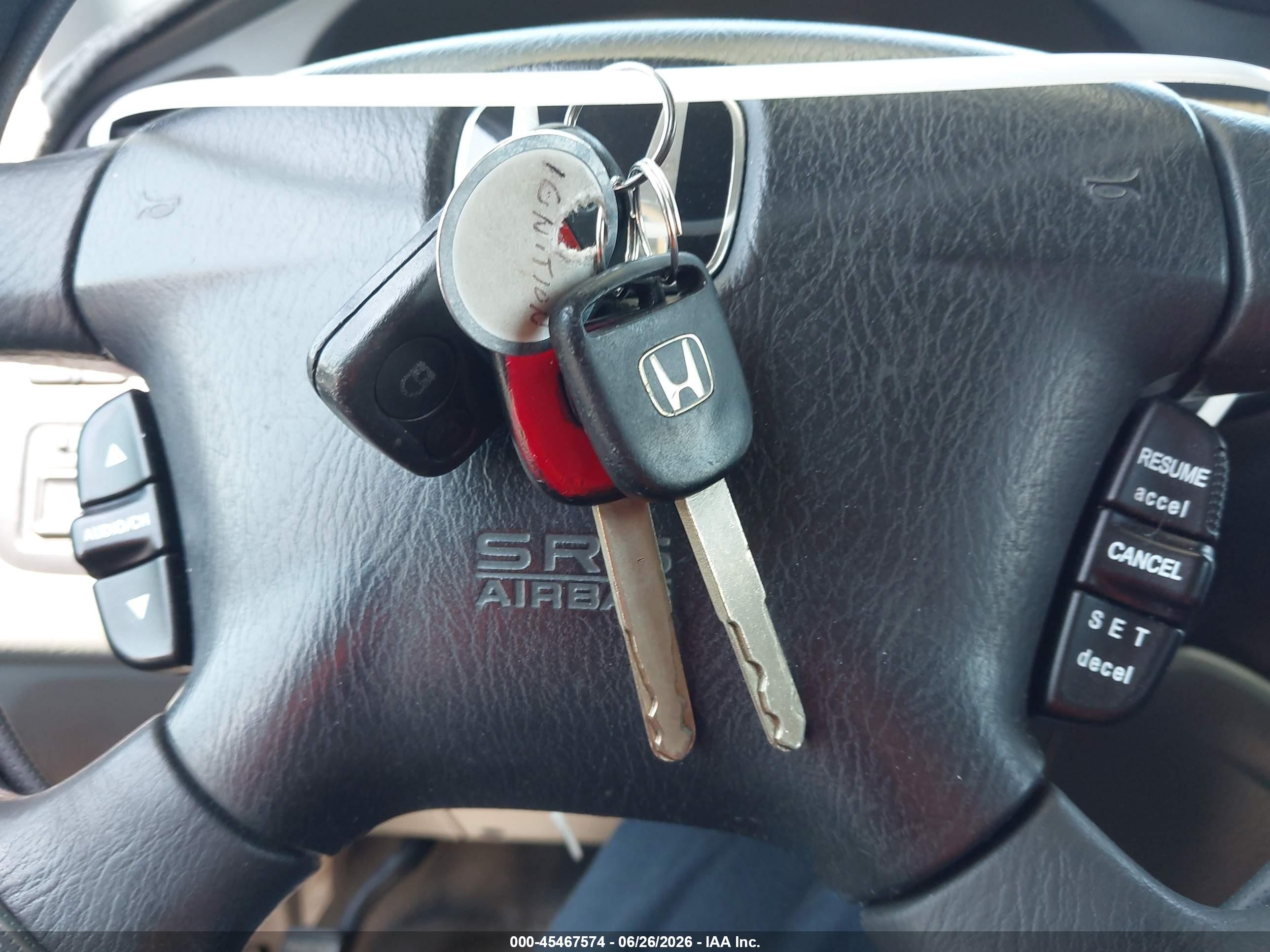 2003 Honda Odyssey Ex-l Gray vin: 5FNRL18923B059872